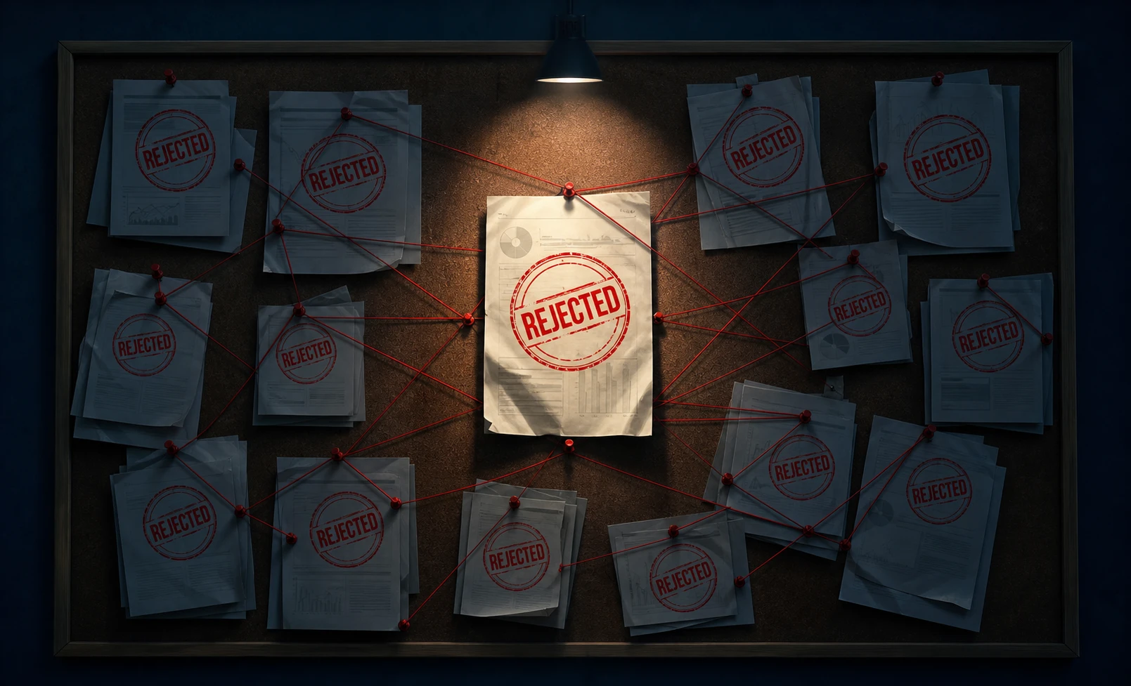 REJECTED 证物墙：约 30 个被否决的依赖替换记录在案